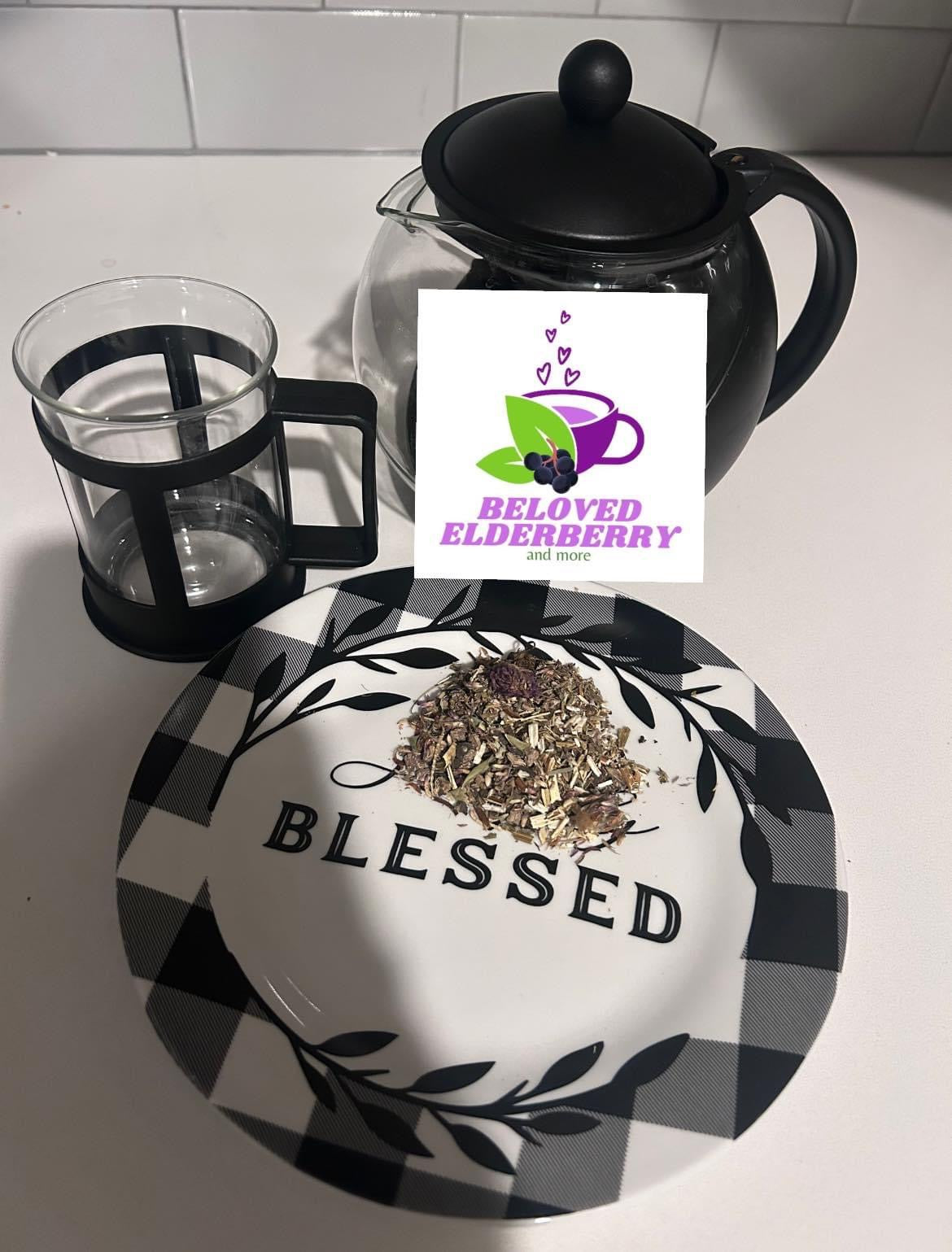 Beloved Elderberry Organic Herbal Wellness Tea Bags